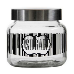 Consol “Sugar” Canister with Stainless Steel Lid 500ml Consol “Sugar” Canister with Stainless Steel Lid 500ml